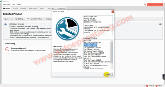 Volvo Techtool PTT 2.8.300+ACPI 0.7.1.0