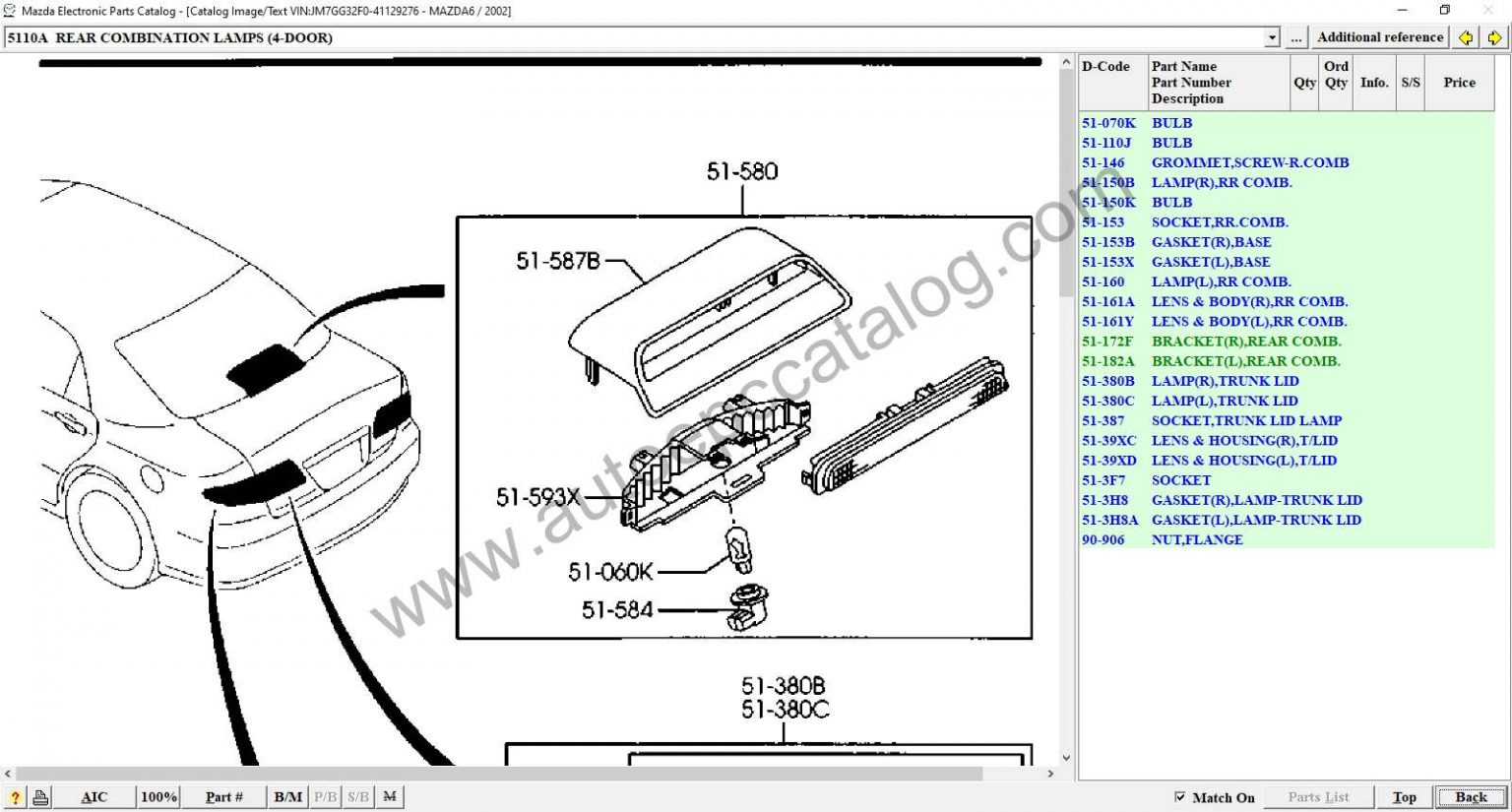 Mazda epc catalog