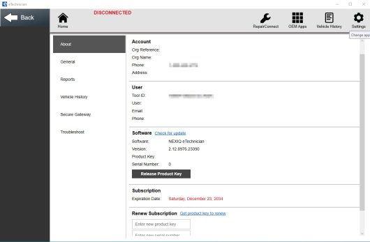 Nexiq eTechnician 2.12