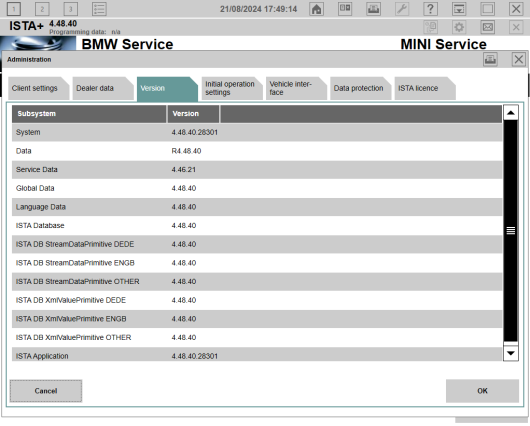 BMW ISTA+ 4.48.40