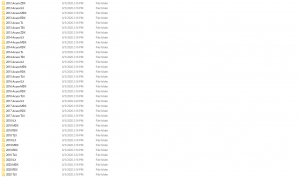 Mitchell CRS Vehicle Frame Dimensions 2008-2020 PDF Files