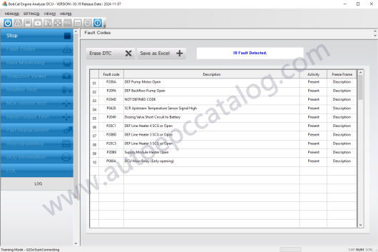 Bobcat Engine Analyzer DCU and ECU 2024 (3)