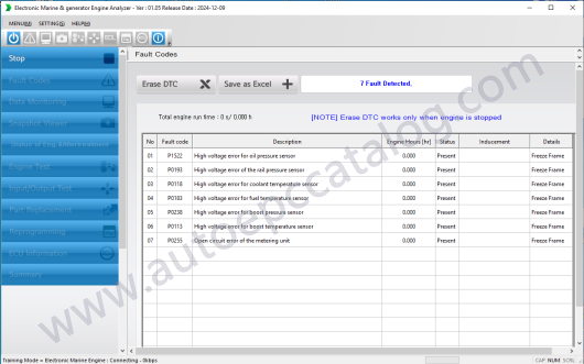 Doosan Electronic Marine & Generator Engine Analyzer (2)