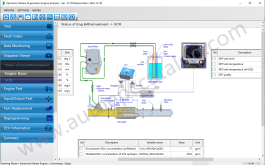 Doosan Electronic Marine & Generator Engine Analyzer (5)