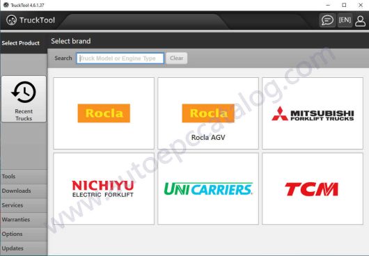 TruckTool 4.6.1.37 Forklift Diagnostic Software (2)
