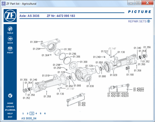 ZF Agricultural EPC Electronic Parts Catalogue (6)