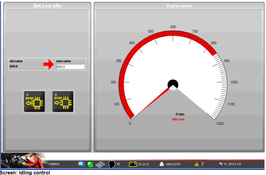 How to Use SerDia2010 to Change Low Idle for Deutz EMR3 (1)