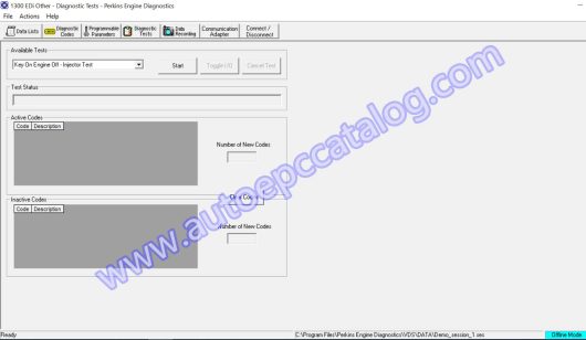 Perkins EDI 1300 V3 Engine Diagnostic Software (4)