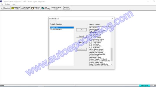 Perkins EDI 1300 V3 Engine Diagnostic Software (5)