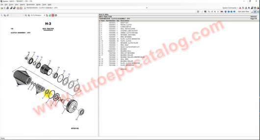 AGCO Allis NA Parts Book+Workshop Service Manual (3)