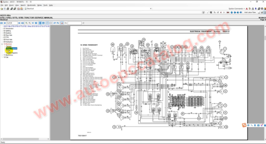 AGCO Allis NA Parts Book+Workshop Service Manual (6)