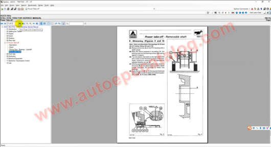 AGCO Allis NA Parts Book+Workshop Service Manual (7)