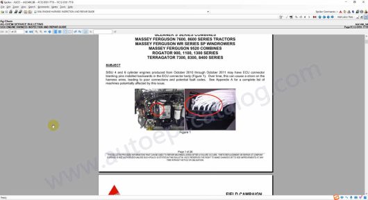 Ag-Chem AGCO NA EPC Parts Book+Workshop Service Manual (5)