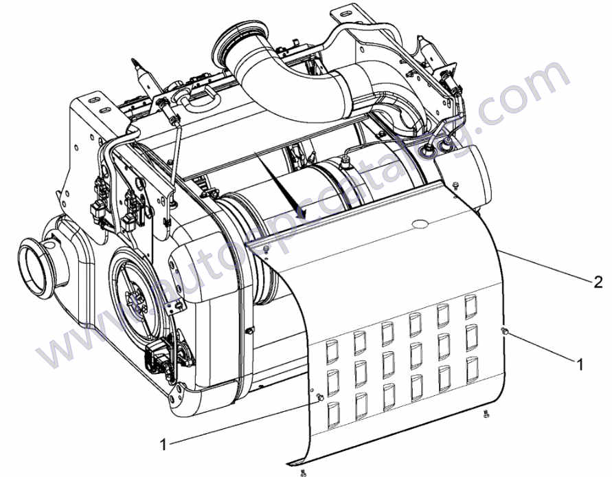 Detroit GHG17 Engine Diesel Oxidation Catalyst Air Cleaning Guide (4)