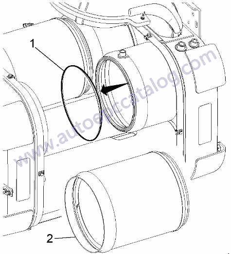 Detroit GHG17 Engine Diesel Oxidation Catalyst Air Cleaning Guide (7)