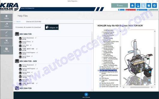 2024 Kohler Kira Integrated Diagnostics 2.6.0.0 Diagnostic Software (9)