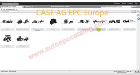 CASE IH Agricultural Europe EPC Electrical Spare Parts Catalogue (1)