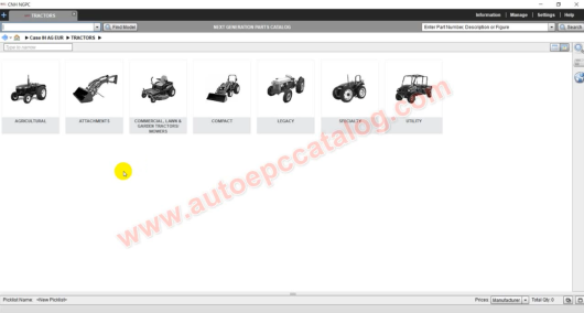 CASE IH Agricultural Europe EPC Electrical Spare Parts Catalogue (2)