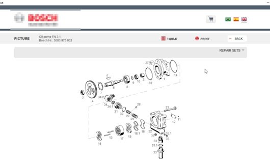 Electronic Spare Parts Catalogue for BOSCHE AS (3)