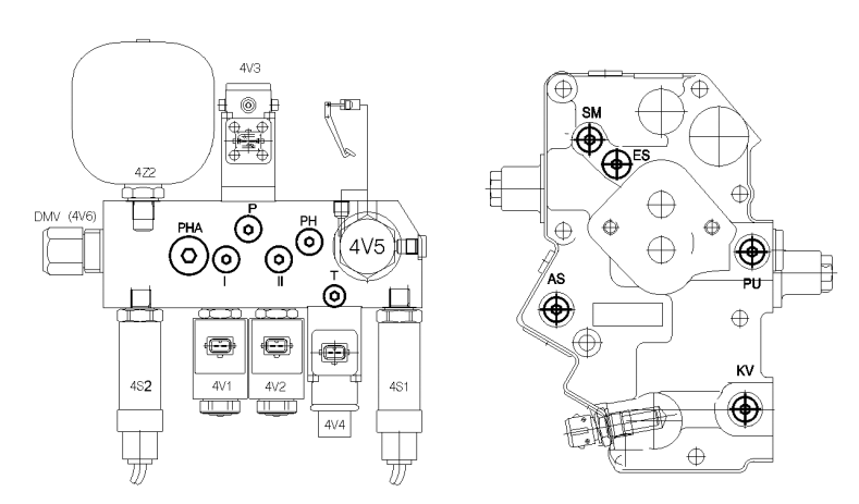 FENDT 900 Vario COM III Transmission and Control Hydraulics Pressure Measuring (1)