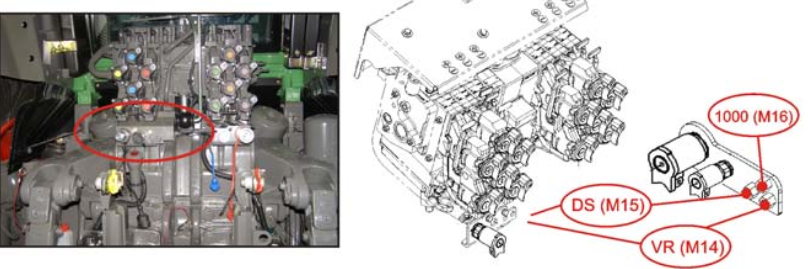 FENDT 900 Vario COM III Transmission and Control Hydraulics Pressure Measuring (3)