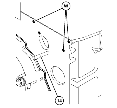 Perkins 400A 400D Water Pump Remove and Installation Guide (3)