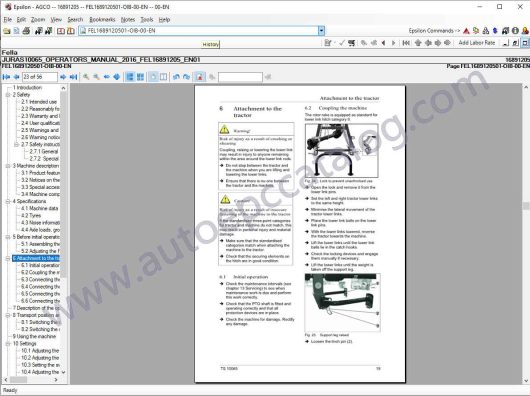 AGCO Fella Europe Parts Books+Workshop Service Manuals (4)