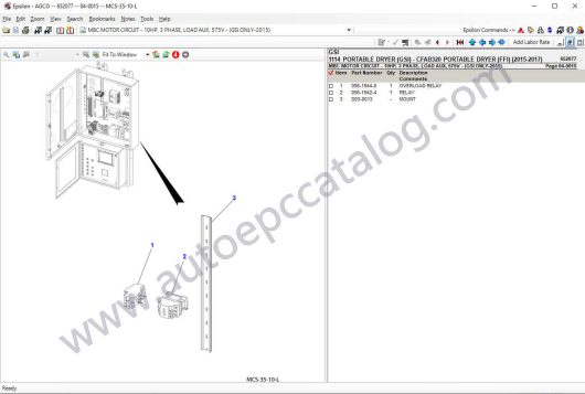 AGCO GSI North America Electronic Parts Catalogue Books (3)