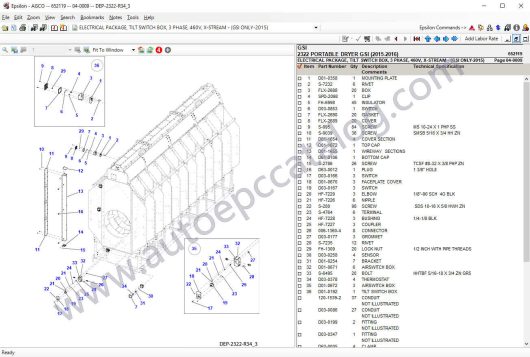 AGCO GSI North America Electronic Parts Catalogue Books (4)