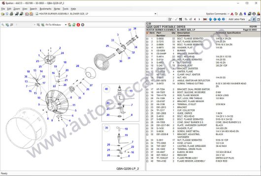 AGCO GSI North America Electronic Parts Catalogue Books (6)