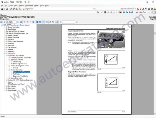 AGCO Gleaner North American Parts Books & Workshop Service (8)