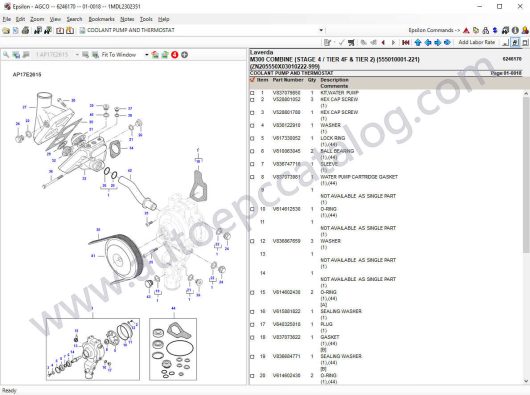 AGCO Laverda Europe UK Parts Books & Workshop Service Manuals (4)