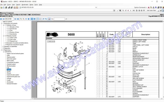 AGCO Massey Ferguson North American EPC+Workshop Manual (2)