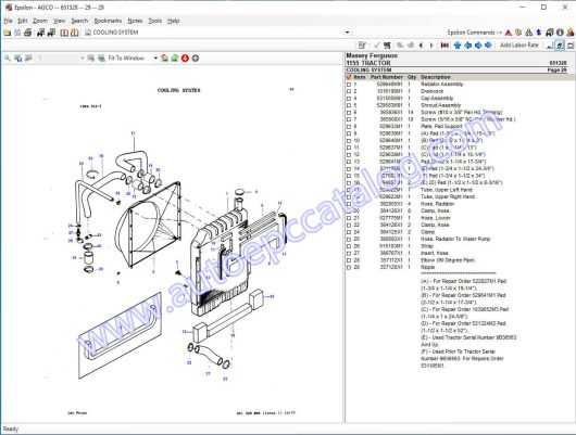 AGCO Massey Ferguson North American EPC+Workshop Manual (5)