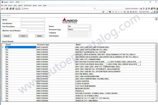 AGCO Tye North America Parts Books & Service Bulletins 2021.01 (1)