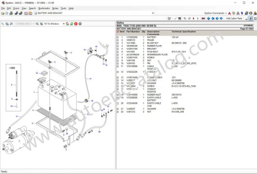 AGCO Valtra Europe UK Parts Books & Workshop Service Manuals (3)