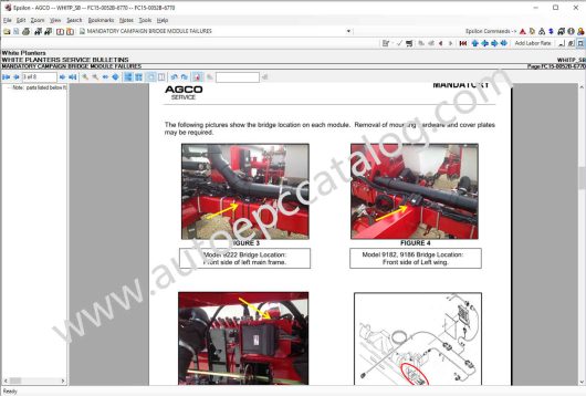 AGCO White Planters Europe UK Parts Books & Workshop Service Manuals (7)