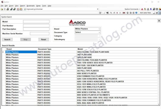 AGCO White Planters NA Parts Books & Workshop Service Manuals (1)