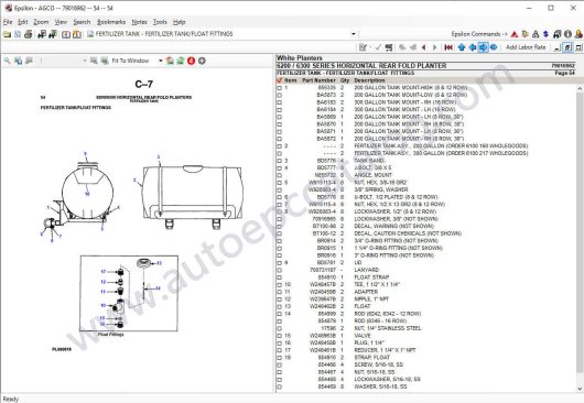 AGCO White Planters NA Parts Books & Workshop Service Manuals (4)