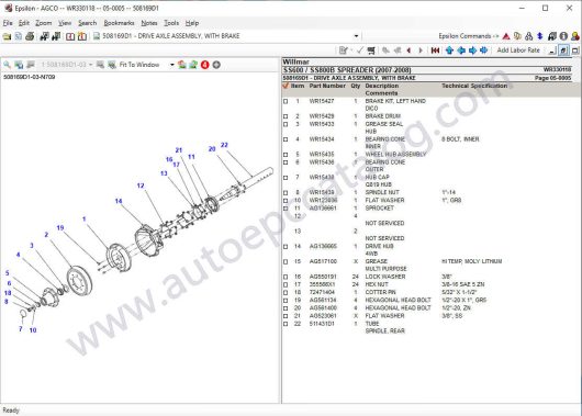 AGCO Willmar NA Parts Books & Workshop Service (4)