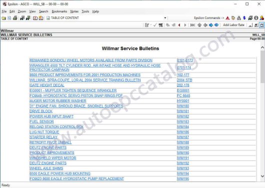 AGCO Willmar NA Parts Books & Workshop Service (5)