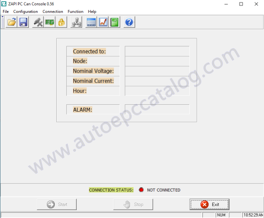 ZAPI PC CAN Console 0.56