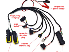 Volvo Programming and Diagnostics Test Cable for Volvo D and B Series