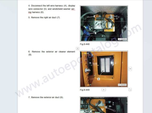 SANY SY245H SY265C Excavator Electrical Hydraulic Diagrams (8)