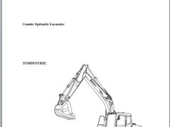 Sany-Excavator-SY245H-SY265C-Repair-Manual-EN